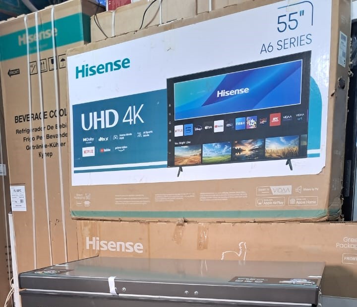 Hisense 55 smart tv A6